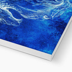 Blue Dragon Wall Art Canvas