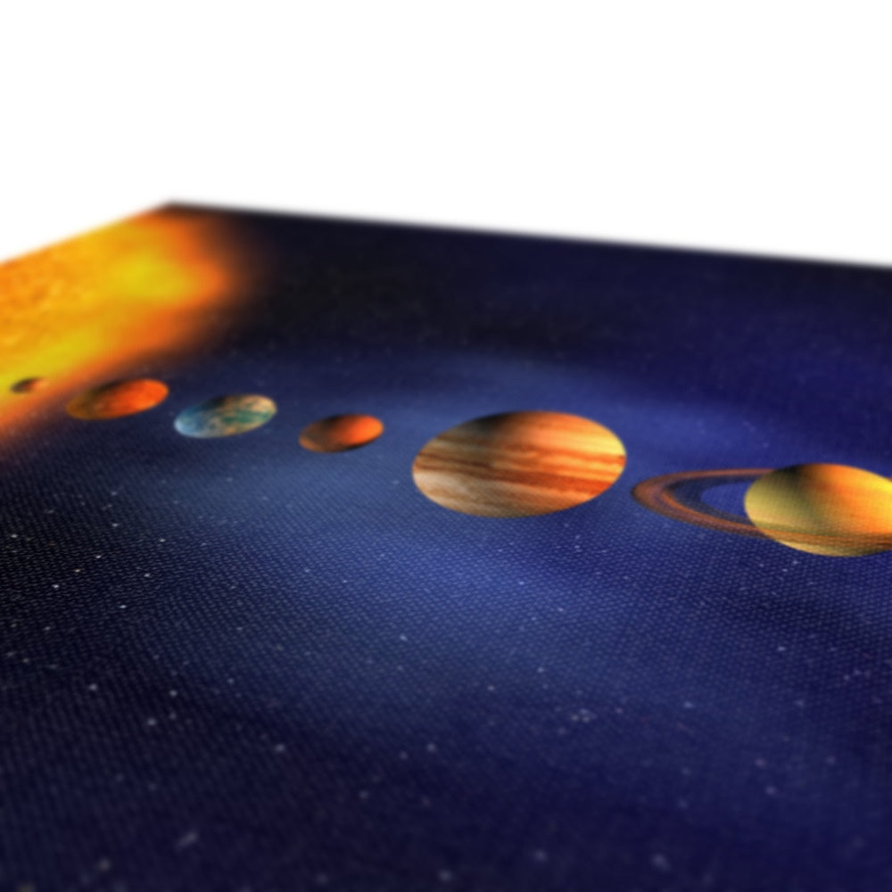 Enchanting Solar System Painting Canvas