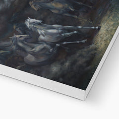 Fascinating Horse Herd Canvas