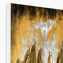 Black & Gold Horses Painting Canvas