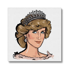 Gracefull Diana Portrait Canvas