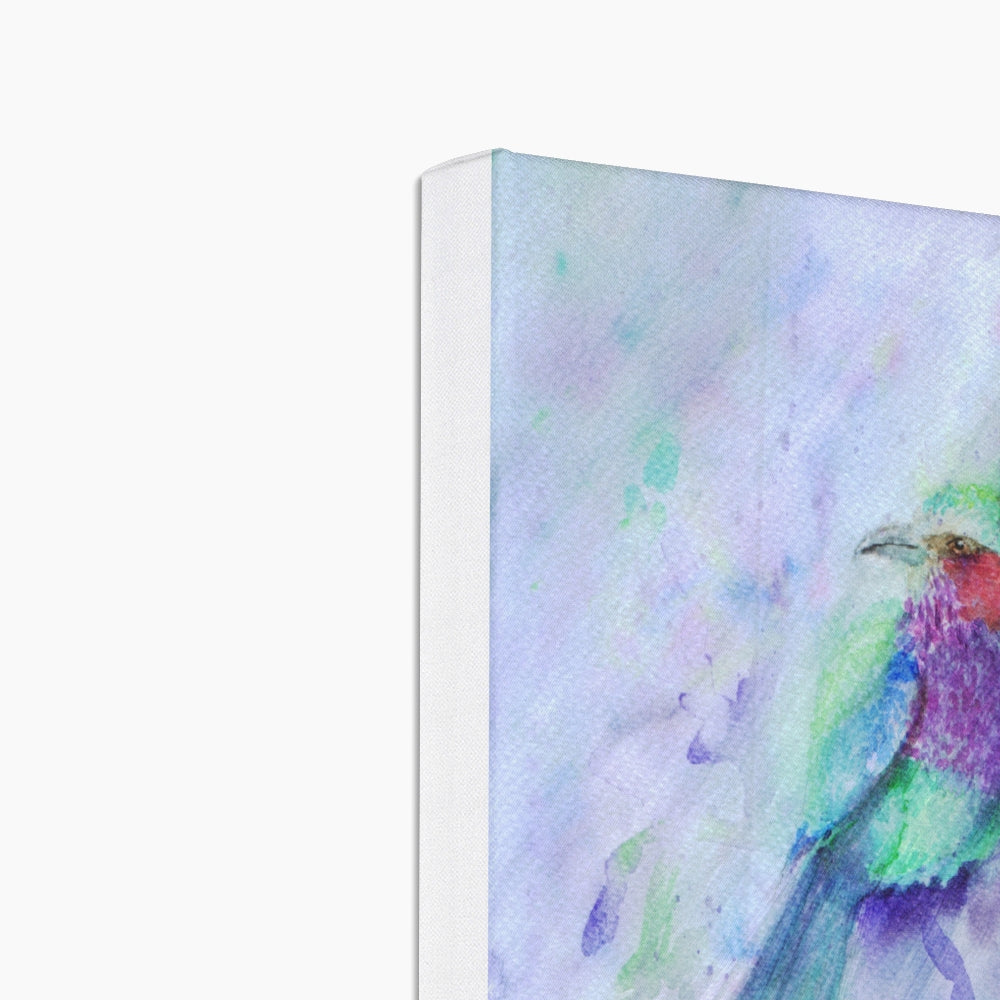 Hummingbird Watercolor Art Canvas