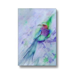 Hummingbird Watercolor Art Canvas