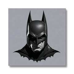 Iconic Batman Illustration Wall Art Canvas