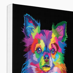 Flamboyant Chihuahua Canvas