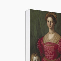 A Young Woman and Her Little Boy, c. 1540, by Agnolo Bronzino Canvas