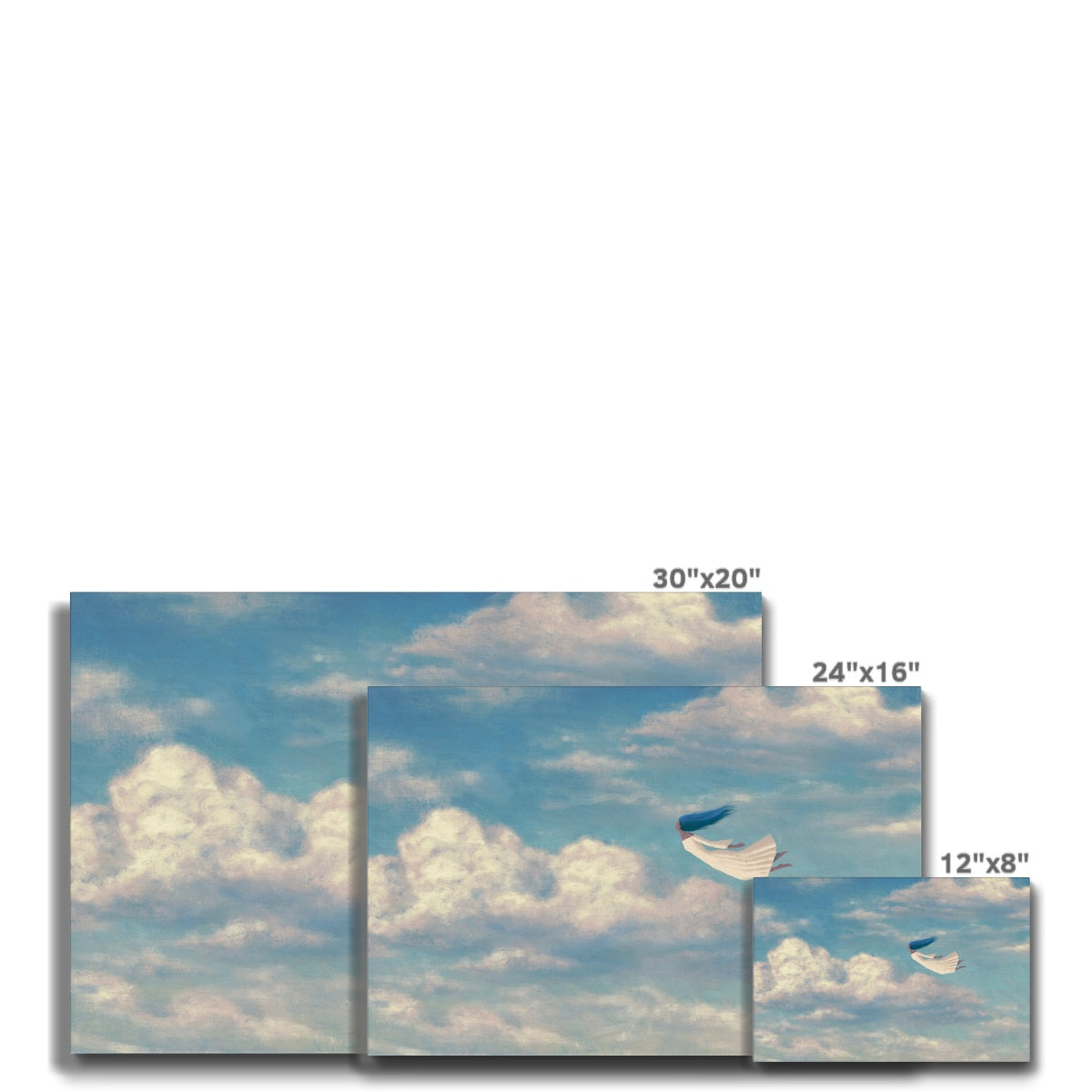 Fairy In The Clouds Canvas