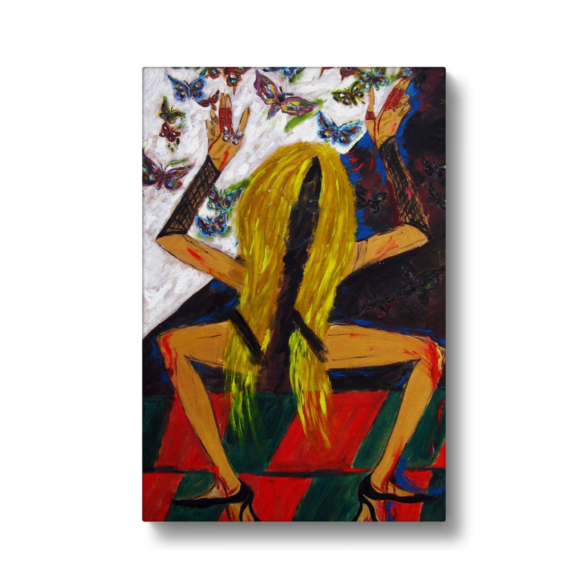 Dancer & Butterflies Canvas