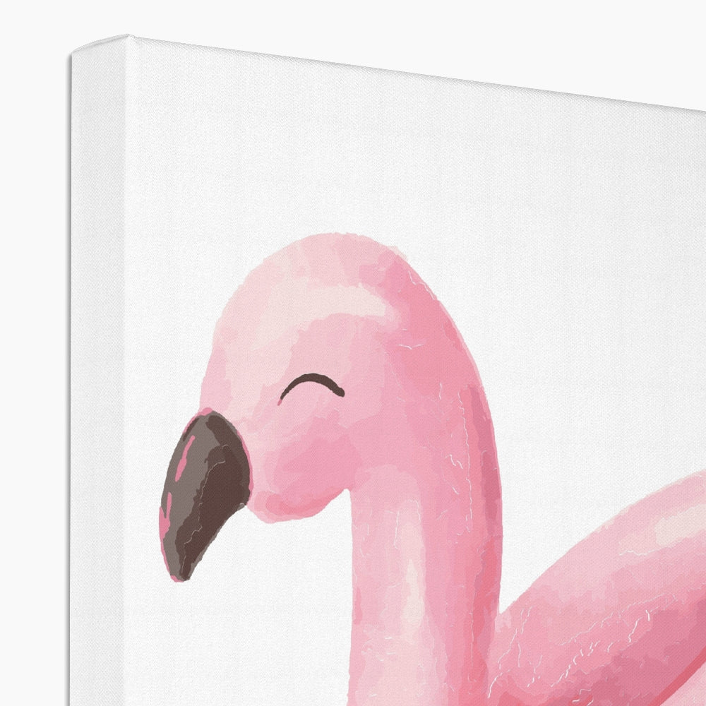 Flamingo Lifebuoy Canvas