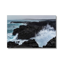 Mesmerising Brimketill Lava Rock Pool Canvas