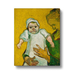 Madame Roulin and Her Baby, 1888, by Vincent Van Gogh Canvas