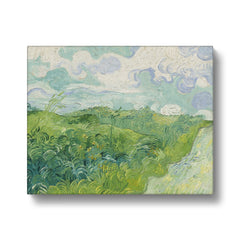 Green Wheat Fields, Auvers By Vincent Van Gogh Canvas