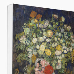 Bouquet of Flowers in a Vase By Van Gogh  Canvas