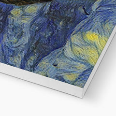 Cat & Vincent's Starry Night Canvas