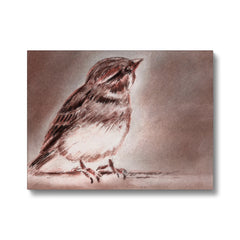 Small Sparrow Painting Canvas