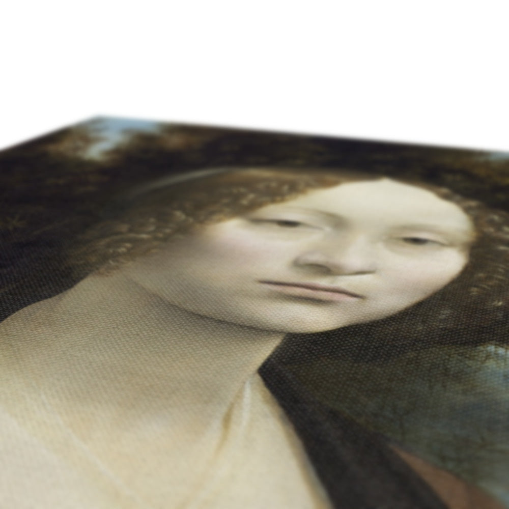 Ginevra de Benci  , Leonardo Da Vinci  Canvas