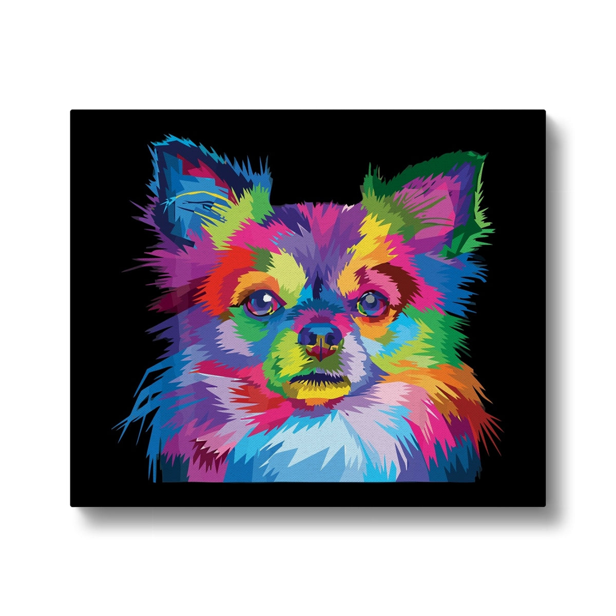 Flamboyant Chihuahua Canvas