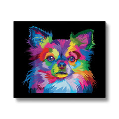 Flamboyant Chihuahua Canvas