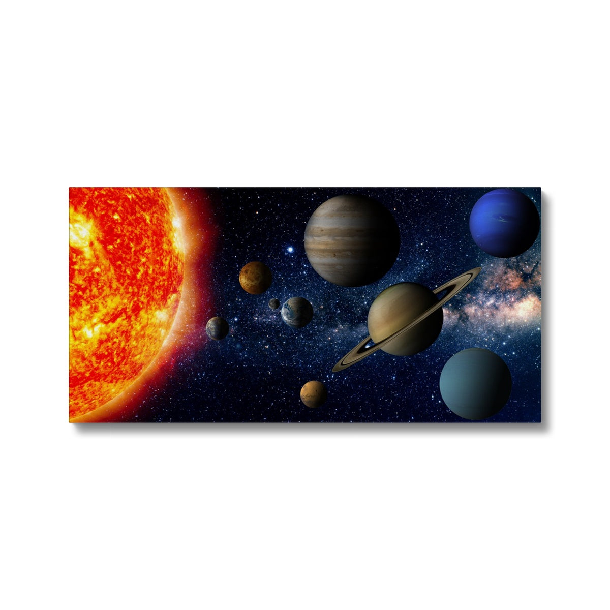 Galaxy & Solar System Painting Canvas