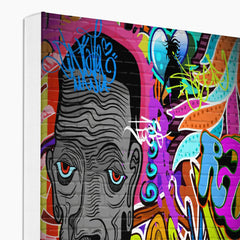 Funky Graffiti Wall Art Canvas