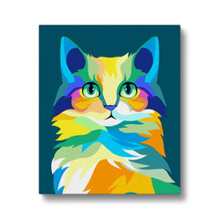 Captivating Cat Painting Canvas