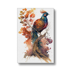 Colourful Birdie Oil Painting Canvas