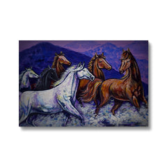 Graceful Horses Painting Canvas