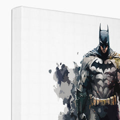 Batman Watercolour Wall Art Canvas