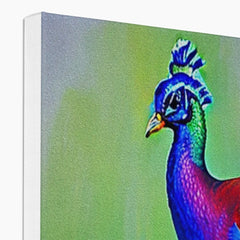 Impeccable Peacock Painting Canvas