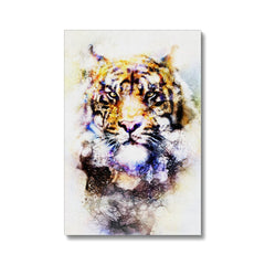 Stunning Galaxy Tiger Wall Art Canvas