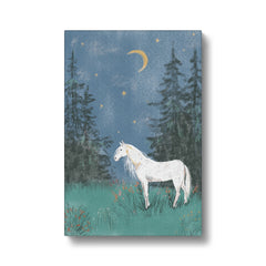 Angelic Horse & Trees Canvas