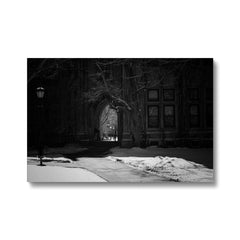 Greyscale Gothic Wall Decor Canvas