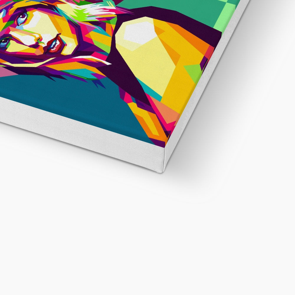 Abstract Taylor Swift Illustration Canvas