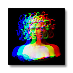 Digital Medusa Portrait Canvas