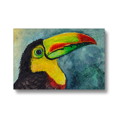 Graceful Toucan Oil Painting Canvas