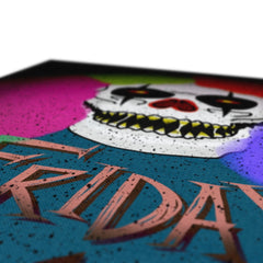 Skull & Friday The 13th Art Canvas