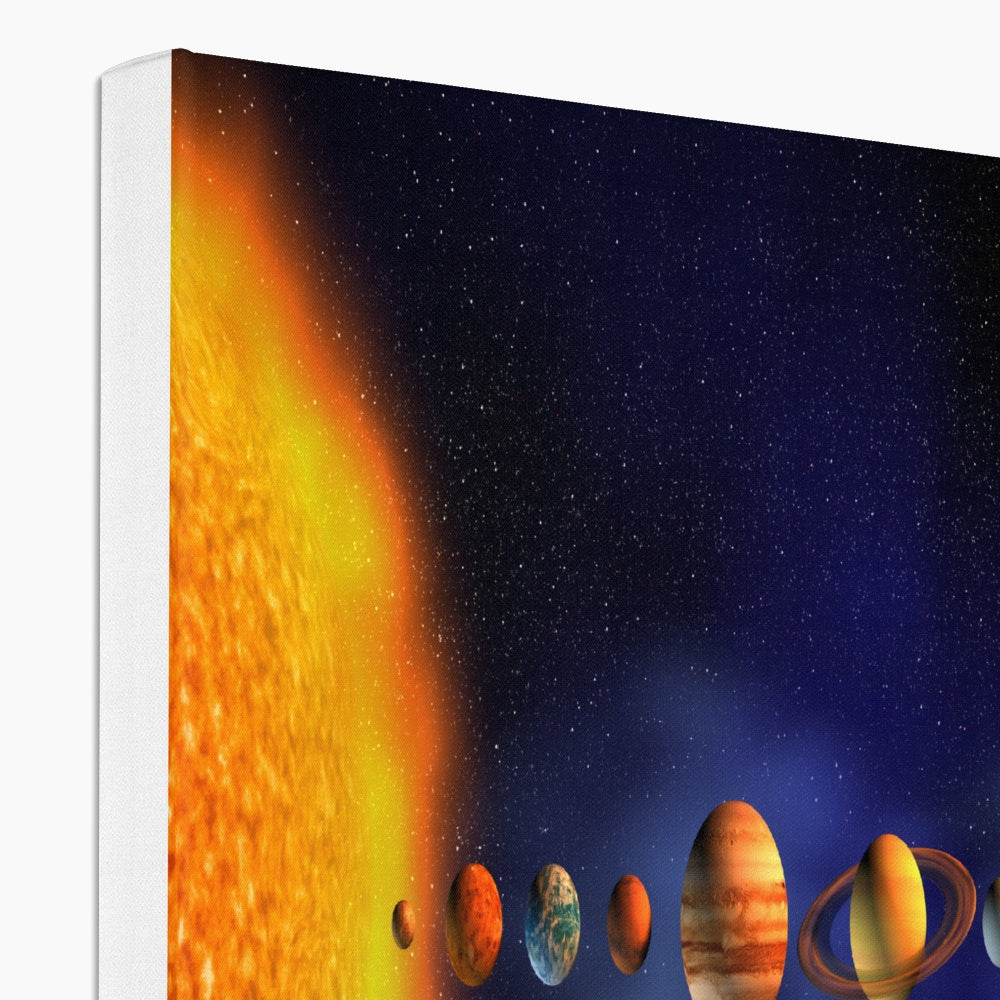 Enchanting Solar System Painting Canvas