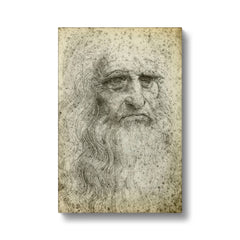 Self Portrait , Leonardo Da Vinci  Canvas