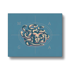 Esteemed Medusa Portrait Canvas