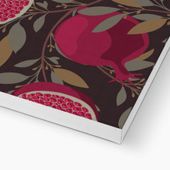 Pomegranates Seamless Print Canvas