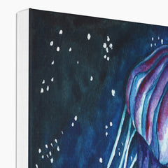 Starry Jelly Fish Oil Painting Canvas