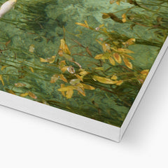 Fish In Water, In Claude Monet Style Canvas