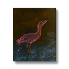 Little Pink Birdie Canvas