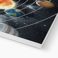 Solar System Painting Canvas