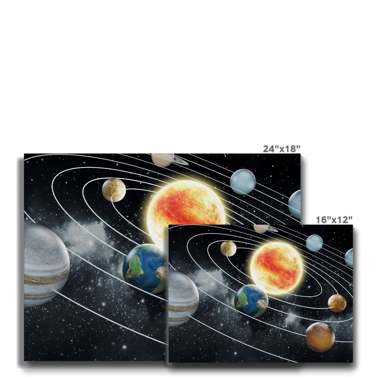 Solar System Painting Canvas