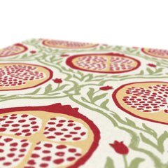 Delightful Pomegranates Seamless Print Canvas