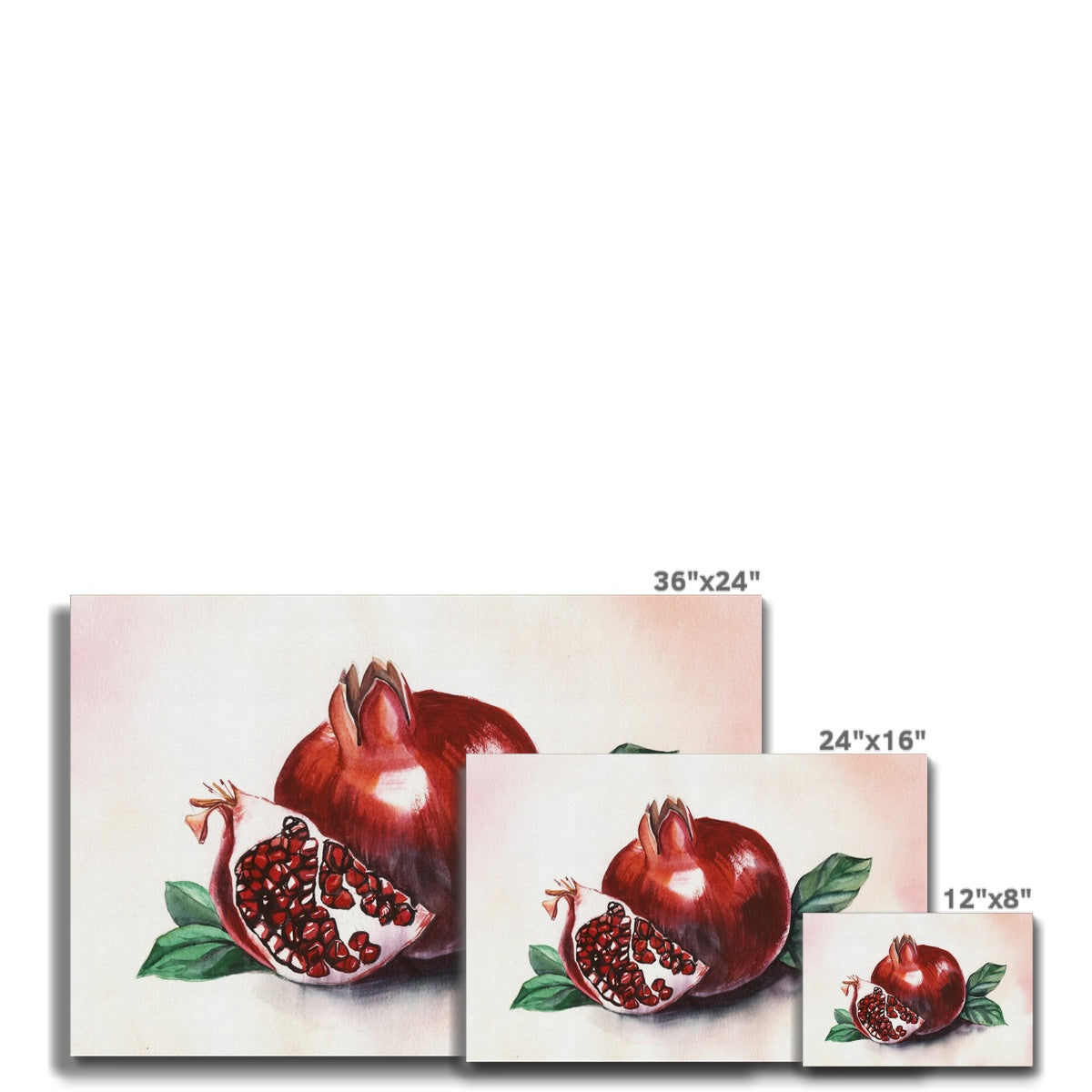 Sweet Pomegranates Painting Canvas