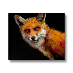 Multicolor Fox Canvas