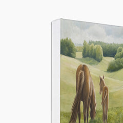 Mama Horse & Foel Canvas