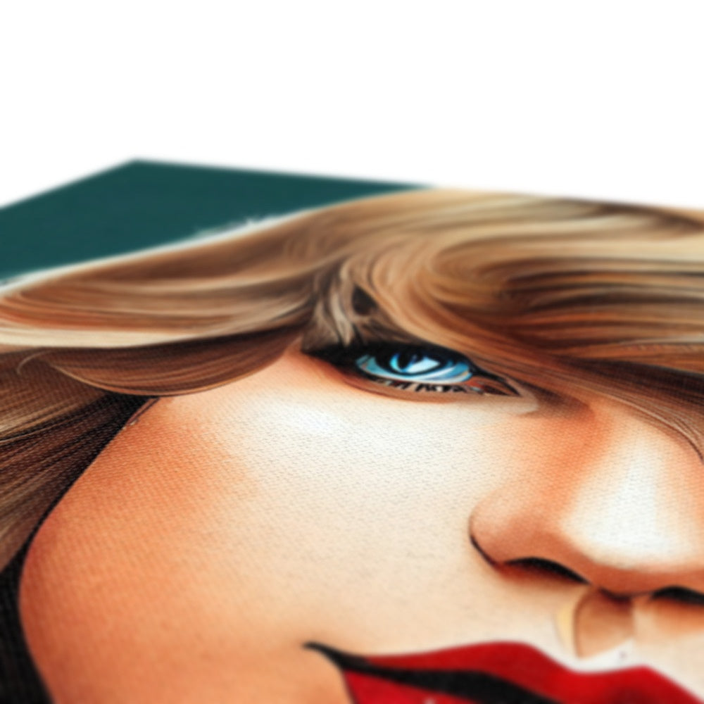 Taylor Swift Illustration Canvas